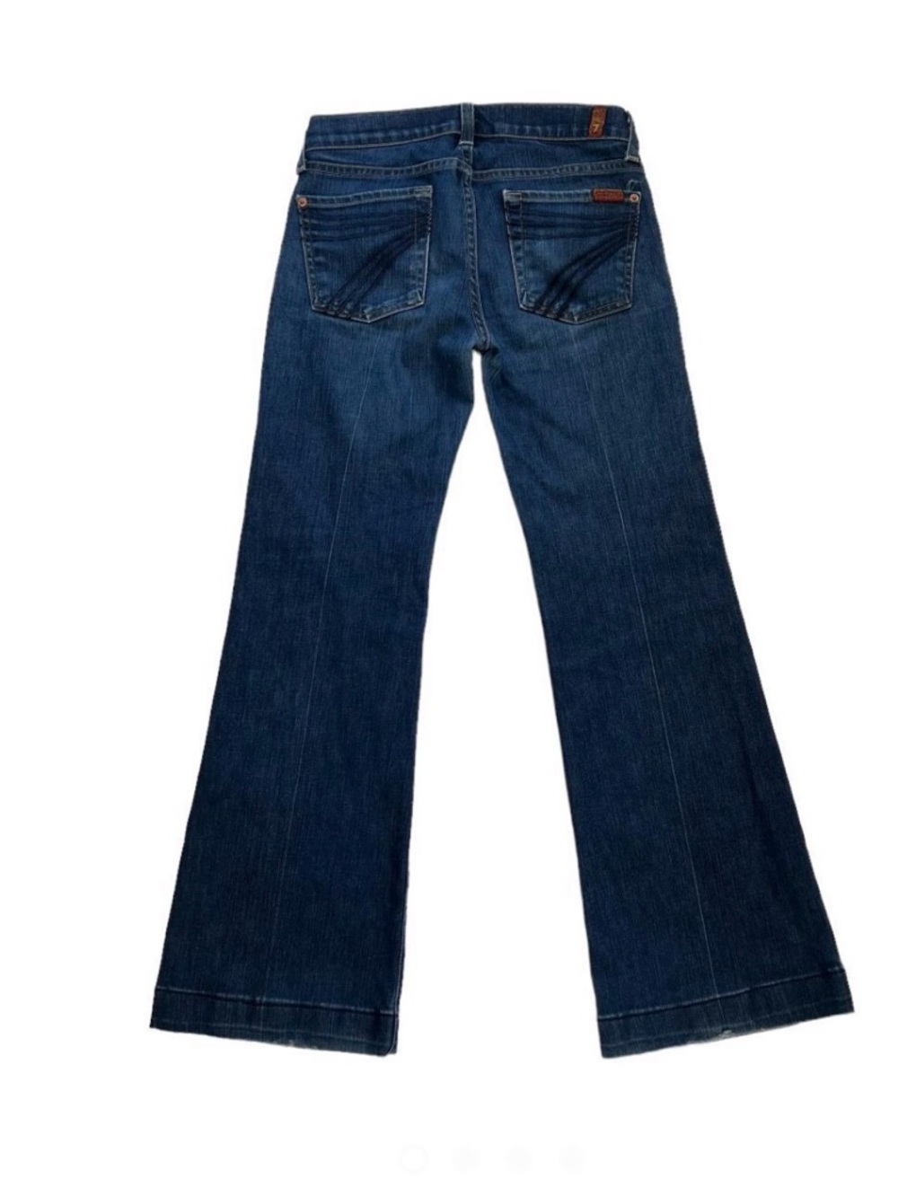 7 For All Mankind Dark Blue DOJOS Flare Jeans